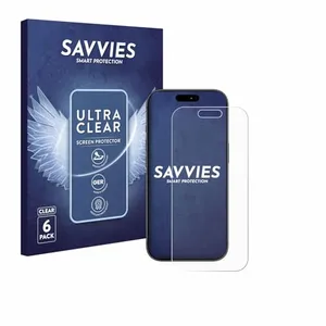 Comparateur de prix : Savvies Protection Ecran pour Apple iPhone 17 Pro (6 Pièces) - Film Pr...