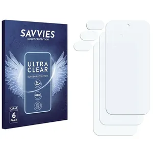 Comparateur de prix : Savvies Protection Ecran pour Google Pixel 9a (Avant+Caméra) (6 Pièces...