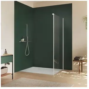 HÜPPE Vita pure Paroi latérale, pour porte coulissante, VA0201182322, ...Vendu parreuter