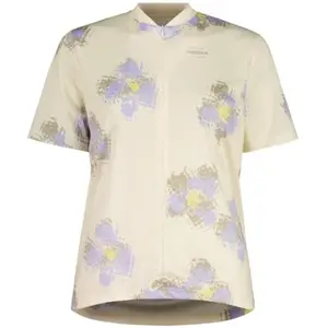 Maloja - SundaM. short sleeve zip - Maillot VTT femme Shaded White Joy... pas cher