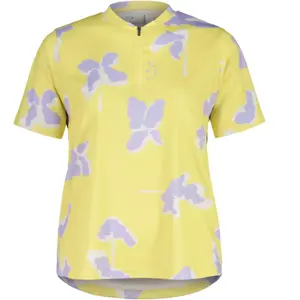 Maloja - HochgallM. Half zip - Maillot VTT femme Moonlight Sunleaf - M pas cher