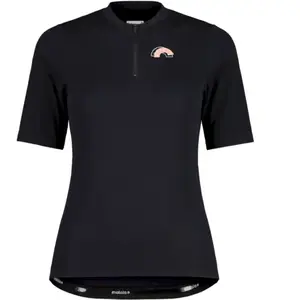 Maloja - ArlersteinM. - Maillot VTT femme Deep Black - S pas cher