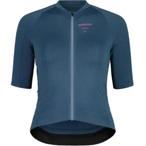 Maloja - CapanneM. - Maillot vélo femme Dusty Blue - L pas cher
