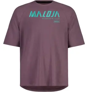 Maloja - AnderterM. - T-shirt homme Stormy Lilac - L pas cher