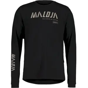 Maloja - HaunoldM. - Maillot vélo homme Deep Black - L pas cher