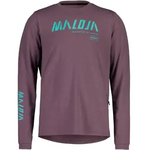 Maloja - HaunoldM. - Maillot vélo homme Stormy Lilac - XL pas cher