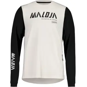 Maloja - HaunoldM. - Maillot vélo homme Shaded White Multi - XL pas cher