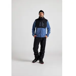 Maloja - SpondaM. - Veste ski homme Dusty Blue Multi - L pas cher