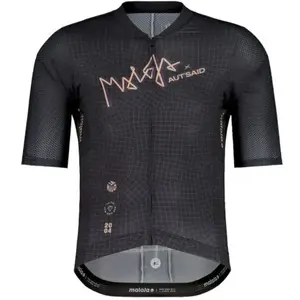 Maloja PaulM. Gravel Shirt 1/2 - Maillot vélo homme Deep Black S pas cher
