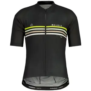 Maloja ZognoM. - Maillot vélo homme Deep Black M pas cher