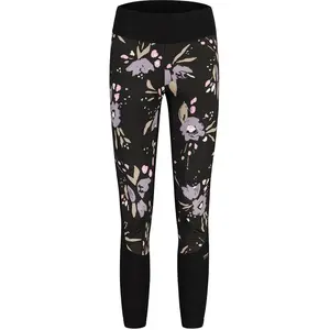 Maloja - RaukeM. - Cuissard vélo femme Deep Black Brushflower - M pas cher