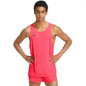 Maillot adidas Adizero Essentials Rose KG8552 pas cher