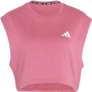 T-shirt crop femme adidas Essential Adi365 Rose M MAG13970019 pas cher