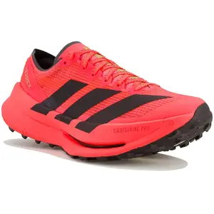 Adidas - Chaussures de trail - Terrex Agravic Speed Ultra 2 Solar Turbo pour Homme - Taille 41 1/3 - Rose pas cher