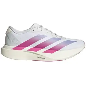 Chaussures Adidas Adizero Evo SL Woven Blanc Rose AW26 Femme, Taille UK 4.5 pas cher