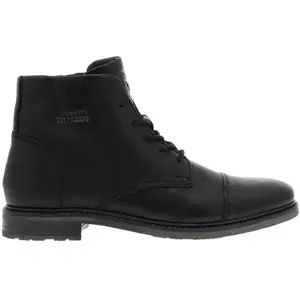 bugatti Bottines cuir talon plat pas cher