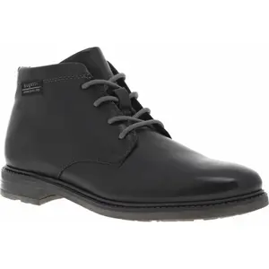Bugatti - Bottines Bugatti En Cuir Noires Et à Lacets - Noires 44 pas cher