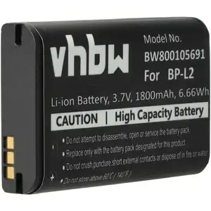Comparateur de prix : Batterie compatible avec Teac DR-100, DR-1, GT-R1, DR-100MKII dictapho...