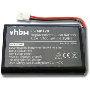 Comparateur de prix : vhbw Batterie remplacement pour Seecode NP120 pour poste mains-libres,...