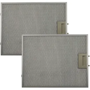 Comparateur de prix : vhbw 2x Filtre anti-graisse compatible avec Neff D89E21N1GB/01, D89E21N1/03, D89E21N1/04 hotte de cuisine - 34,9 x 29,6 x 0,8 cm, métal