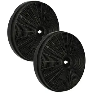 Comparateur de prix : VHBW vhbw 2x Filtres à charbon actif compatible avec Elica BADIA 09 GR...