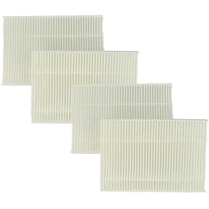 vhbw 4x filtre à pollen compatible avec Siemens Extraklasse TXL720K WTXL720KNL/02, TXL720K WTXL720KNL/01, TXL720K WTXL720KNL/03 sèche-linge