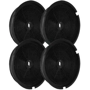 Comparateur de prix : VHBW vhbw 4x Filtres à charbon actif compatible avec Listo HC60L2b ho...