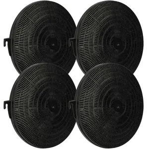 Comparateur de prix : VHBW vhbw 4x Filtres à charbon actif compatible avec Faure CHM164W 94...