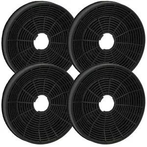Comparateur de prix : VHBW vhbw 4x Filtres à charbon actif remplacement pour FWK-160 pour ho...