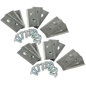 vhbw 18x Lames compatible avec Kress Mission KR133E, KR172, KR136E, KR... pas cher