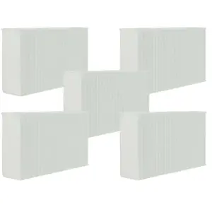vhbw 5x filtre à pollen remplacement pour Miele TF-HG4, 6202520 pour sèche-... pas cher