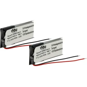 Comparateur de prix : Vhbw - 2x Batterie compatible avec jbl T110BT, E25BT casque audio, éco...