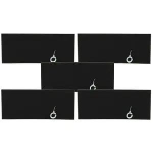 VHBW vhbw 5x filtre compatible avec Bosch LOGO BAGLESS 2200 W BSG62080... pas cher