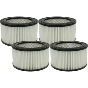 Comparateur de prix : 4x filtre compatible avec Oxeo 1200W aspirateur de cendres - filtre he...