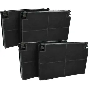 Vhbw - 4x Filtres à charbon actif compatible avec Roblin Orient Murale... pas cher