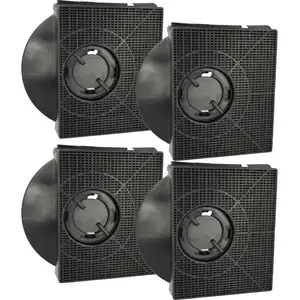 Comparateur de prix : 4x Filtres à charbon actif compatible avec Elica ciak GR/A/56.8, ciak ...