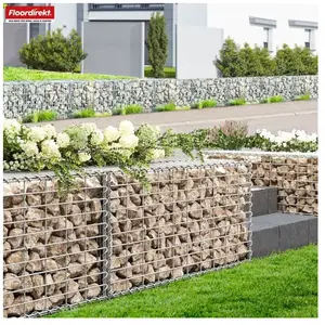 KARAT Gabion de jardin Lenox en acier galvanisé   5 tailles au choix m... pas cher