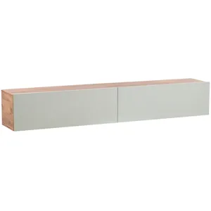 Beliani Meuble Tv Mural Gladstone Vert Clair pas cher