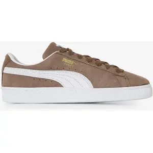 Chaussures Puma Suede Classic Haute couleur café-blanc 40 399781 41