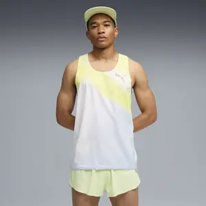 PUMA Débardeur de running à motif ULTRAWEAVE Lightspeed Homme, Vêtemen... pas cher