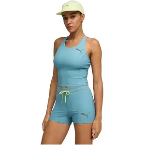 Comparateur de prix : Débardeur Puma LightSpeed court bleu femme - M