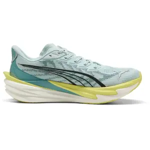 Comparateur de prix : Chaussures Puma Deviate NITRO 4 Bleu Jaune SS26, Taille 42 - EUR