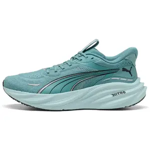 Puma - Magnify Nitro 3 - Chaussures running homme Baltic Sea Blue-PUMA Black - 41.5 pas cher