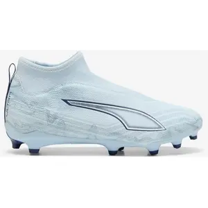 PUMA Chaussures de football sans lacets ULTRA 6 MATCH+ FG/AG Enfant et Adolescent, Chaussures, Bleu, 34 pas cher