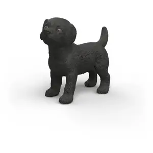 Schleich 14922 FARM WORLD - Chiot labrador retriever noir pas cher