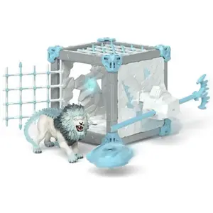Schleich Eldrador BattleCave Lion de glace