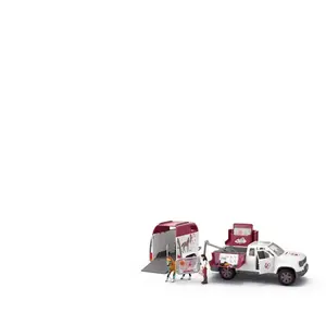 Comparateur de prix : Schleich Vétérinaire mobile avec remorque