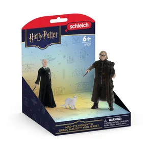 Alastor Maugrey & Draco Malfoy et le furet Schleich-14907 pas cher