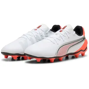 Puma Chaussures de football KING MATCH FG/AG Enfant et Adolescent 32 pas cher