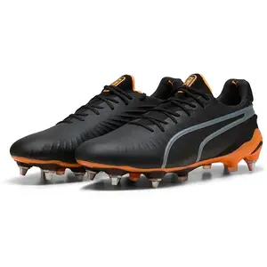 PUMA King Ultimate Mx SG Hot Pursuit Noir, 40.5 Unisexe pas cher